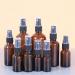 Suneast 5 Pack Small Brown Glass Spray Bottles - 30ml Fine Fog Atomizer for Perfume & Aromatherapy - Durable & Versatile - Buy Online on GoSupps.com