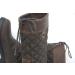Rhinegold Elite Georgia Tweed Leather Country Boots - Size 37 EU - Stylish Brown Footwear for Equestrian and Outdoor Use - Buy Online on GoSupps.com