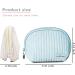 OWTING Period Bag: Sanitary Napkin & Tampon Organizer for Girls & Ladies - Portable Makeup Pouch (Blue) - Buy Online on GoSupps.com