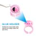 Infilila 100PCS Pink Glue Rings for Eyelash Extension Supplies - Volume Lash Fan Blossom Cups - Buy Online on GoSupps.com