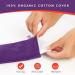 Lotus Weighted Lavender Eye Pillow - Aromatherapy Sleep Mask for Headache Relief and Relaxation - Buy Online on GoSupps.com
