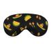 Taco National Day Sleep Mask Eye Cover for Sleeping Blindfold with Adjustable Strap Blocks Light Night Travel Nap for Men Women