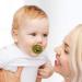 Portable Baby Pacifier | Natural Rubber Cherry Nipple | Safe & Soothing | 1 Pack - Blue - Buy Online on GoSupps.com