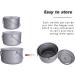 iBasingo Titanium Pot with Lid | Ultralight Camping Tableware | 1950ml - Buy Online on GoSupps.com