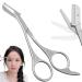 Buy Eyebrow Scissors with Comb - 5.63" Stainless Steel Rustproof Brow Trimmer for Women | Non-Slip Handle for Home & Travel - International Shipping Available - Buy Online on GoSupps.com