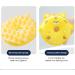 Sklmdrnk Shower Sponge for Body Children's Bath Shower Scrubber Ball | Body Scrub Shower Ball for Hotel Bathroom Home Dormitory and Travel Yellow - Buy Online on GoSupps.com