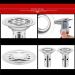 Upgrades Stainless Steel Bathroom Drain with Function Metal Floor Drain 10cm Drain for Household Use 10cm A - Buy Online on GoSupps.com