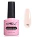 AIMEILI 8 in 1 Nude Builder Base Gel Clear Sheer Color UV LED Gel Nail Polish for Strengthening Gel Nails Repair Reinforcement Extension Long Lasting & Easy to Apply - (150) 10ml 150 10 ml (Pack of 1)
