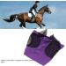 Horse Mesh Fly Mask Breathable Elastic Horse Face Mask with Ears Riding Equestrian Equipment (Purple) - Buy Online on GoSupps.com
