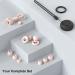 Premium Earplugs for Sleeping - Noise Reduction Soft Silicone 7 Pairs & Cord Included Hearing Protection for Work & Concerts - 25dB-30dB Rose Pink - Buy Online on GoSupps.com