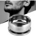 Akozone Shaving Soap Bowl with Lid - Premium Men s Shaving Shell Silver Metal Storage for Wet Shaving Soap - Buy Online on GoSupps.com