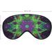 Psychedelic Laminated Sleep Eye Mask & Blindfold for Women Men - Elastic Strap for Sleep, Travel, Nap - Buy Online on GoSupps.com