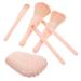 FRCOLOR 25 Pcs Mini Red Tea Hat Makeup Brush Set - Highlighter Blush Contouring & Eyebrow Brushes for Travel - Buy Online on GoSupps.com