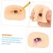 Professional Mold Reusable Blank Skin Silicone Up Simulated Left Eye Tool Make Practicing Practice 6.9x5.2cm As Shown 2 - Buy Online on GoSupps.com