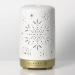 Earnest Living Eile Oil Diffuser - White Ceramic 100ml Aromatherapy Humidifier with Timer & Auto Shut-Off | Perfect for Home & Office | Christmas Snowflake Design - Buy Online on GoSupps.com