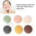 6pcs/Set Natural Konjac Sponge Puff Set for Deep Pore Exfoliation & Gentle Skin Cleansing - 100% Pure, Wet/Dry Massage Tool - Buy Online on GoSupps.com
