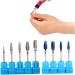 HAPINARY Nail Grinding Head Nail Art Supplies Nail Art Tools Nail Art Accessories Nail File Drill Bit Tools Metal Grinding Head Finishing Nails - Buy Online on GoSupps.com