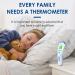 Berrcom No Contact Infrared Forehead Thermometer - Medical Grade 3-in-1 Baby Thermometer with LCD Display - Buy Online on GoSupps.com