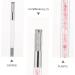NOLITOY 9 Pcs Fruit Embroidery Pen Brow Pencil Makeup Tool Metal Pen Crystal Pen Miss Make up Cosmetics 1 count (Pack of 1) Assorted Colorx3pcs - Buy Online on GoSupps.com