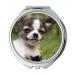 YENDOSTEEN Mirror makeup mirror Chihuahua Dog Puppy Baby Play Young Cute Chiwawa Pocket Mirror portable mirror