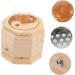 Ultechnovo 3-Piece Moxibustion Box Set | Moxa Massage Device for Pain Relief | Kegel Roll & Mugwort Stick Burner | 12.5x12cm - International Shipping Available - Buy Online on GoSupps.com