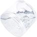 Beauticom 4 oz Clear Acrylic Jars - 6 Pack Thick Wall Leak Proof Containers for Beauty & Cream - Buy Online on GoSupps.com