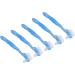 Prosthesis Care Set: Double-Sided Soft Hair Brushes for Plaque Removal - Portable & Ideal for Seniors (Blue) - Buy Online on GoSupps.com