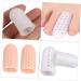HAPINARY 6 Pairs Silicone Gel Toe Separator Foot Protectors - Toe Cushion & Sleeves for Toe Protection - Buy Online on GoSupps.com