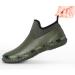 SWIFT*FROG Unisex Waterproof Garden Shoes Ankle Rain Boots - Green, Size 12 Women/10.5 Men - Buy Online on GoSupps.com