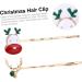 Amosfun 3 Christmas Hair Clips Holiday Party Hairpin Santa Barrettes Bobby Pins Decorative Hair Clips Xmas Kids Hair Pins Hair Clips for Girls Antler Barrette Metal Alloy Side Clip Child - Buy Online on GoSupps.com
