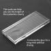 Durable Transparent Glass Eyelash Palette | Crystal Holder for Extensions & Makeup - Buy Online on GoSupps.com