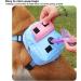 Yealay Dog Saddlebag Outdoor Dog Poop Bag Dispenser Treat Pouch Dog Saddle Bag Backpack Harness with Lead D-Ring Small Medium Dogs to Wear Saddle Bags for Hiking Travel Camping Training M Orange - Buy Online on GoSupps.com