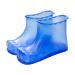 Foot Spa Soak Shoes | Anti-Slip High-Density Foot Soaking Boots - Portable Household Foot Bath Shoes Colorful Foot Soaker Shoes for Men & Women Height 18cm 45 Yards Blue