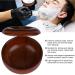Rubber Wood Shaving Soap Cream Bowl for Men - Foaming Shaving Bowl with Cover | Barber Beard Styling Tool for Home & Salon - Buy Online on GoSupps.com