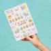 Easter Party Supplies Temporary Tattoos - 48 Glitter Styles | Bunny Decorations for Easter Basket and Egg Hunt - Buy Online on GoSupps.com