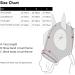 Harrison Howard UV Protection Fly Mask - Breathable Stretchable Full Visibility with Ear Protection - Chic Blue (Large) - Buy Online on GoSupps.com
