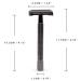 QSHAVE Butterfly Open Long Handle Double Edge Safety Razor Set - Nostalgic Design - Men and Women - 1 Razor + Leather Sleeve + 5 Titanium Coated Blades - Buy Online on GoSupps.com