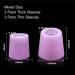 Povihome Toe Protectors - Silicone Gel Corn Sleeves for Runners - Purple Pinky Toe Pain Relief - 5 Pairs (2 Thick + 3 Thin) - Buy Online on GoSupps.com
