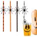 Halloween Straws - Decorative Drinking Paper Straws with Spider Design Halloween Decorative Drinking Straws Halloween Supplies for Kids Pochy 10 Spiders - Buy Online on GoSupps.com