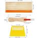 Worown 6 Piece Screen Printing Squeegee Set - 3 Wooden Scrapers & 3 Plastic Scrapers - 6 Sizes, 75 Durometer - Ideal for Screen Printing Projects - Buy Online on GoSupps.com