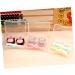 Solustre 6-Piece Portable Glasses Box Set - Lens Holder & Contact Lens Case for Travel | Durable PP Colored Containers - Buy Online on GoSupps.com