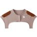 FACYNDE Warm Shoulder Wrap for Women | Comfortable Neck Wrap for Breastfeeding | Thicker Collarless Design | Safe & Cozy in Air-Conditioned Rooms - Red-Brown - Buy Online on GoSupps.com