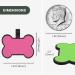 Personalized Yehanti Dog Tags with Engraving | Quiet Waterproof & Lightweight Silicone | Custom Name Phone & Address for Dogs & Cats - Buy Online on GoSupps.com