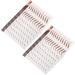 FOMIYES 24 Sheets Peel and Stick Eyebrows Grooming Shaping Eyebrow Make up Eyebrow Paper 21.00X14.70X0.10CMx2pcs Brownx2pcs - Buy Online on GoSupps.com