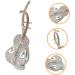 PLAFOPE Rhinestone Twist Clip Pipa Barrettes Chinese Hair Clips Pipa Hair Barrette Hair Bun Holder Chinese Hair Clamps Hair Clips for Fine Hair Pretty Hair Clips for Women French Pins - Buy Online on GoSupps.com