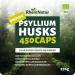 Rheinnatur Psyllium Capsules 450 pcs - High Dose Fiber for Digestion Support | Bio & Made in DE - Buy Online on GoSupps.com