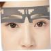 Outanaya 2pcs Eyebrow Ruler Eyebrow Makeup Tools Eyebrow Shaping Stencil Brow Guide Ruler Mold Eyebrow Shape 1 count (Pack of 1) As Shown - Buy Online on GoSupps.com