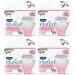 Schick Intuition - Lather & Shave In One Stop - Sweet WaterLily Fresh Floral Scent - Women's Razor Blade Refills - 3 Count Pack of 4 12 Cartridges