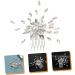 Beatifufu Hair Comb Diamond Hair Accessories Comb Headband Bride Accessories Hair Side Comb Prom Hair Accessories Bridal Hair Accessories Wedding Hair Accessories - Buy Online on GoSupps.com