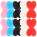 Gleavi 25 pairs of slip-resistant ear protectors glasses holder glasses holder Children's heart sunglasses holder for glasses.